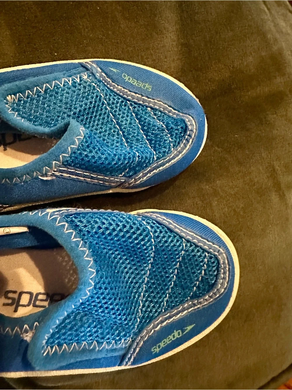 Speedo Kids Blue Slip-On / Velcro closure, Mesh Water Shoes